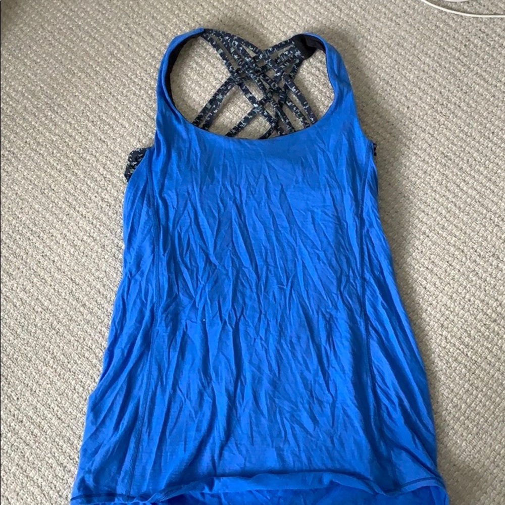 Lulu Lemon Tank with built in sports bra